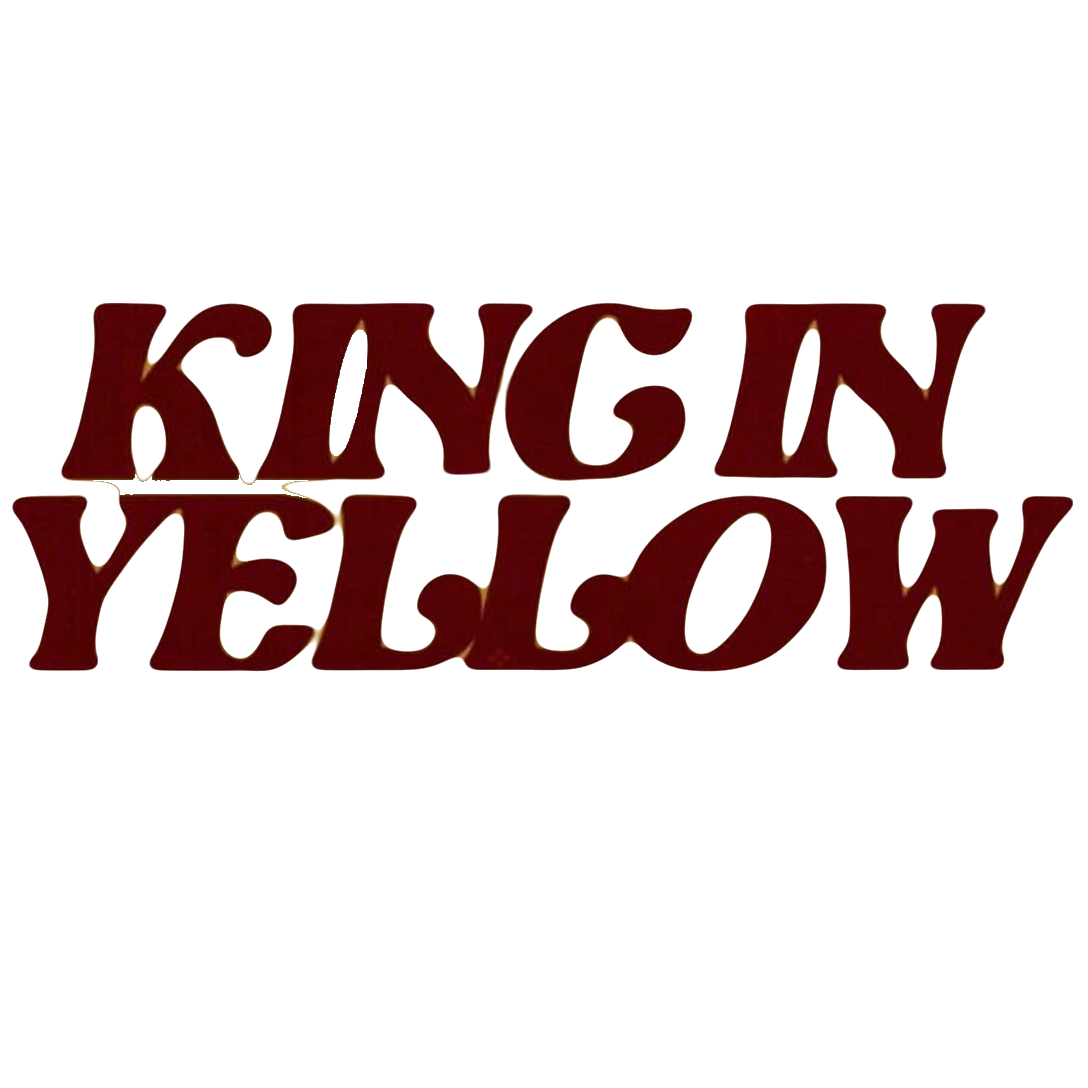 King in Yellow logo and site link